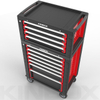 Boîte à outils roulants de Kinbox 11-Drawer, coffre à outils à roulement avec tiroirs et roues, armoire de rangement à outils avec 4 roues pivotantes