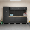 Chariot d'armoire à outils en acier de 12 pièces pour garage à domicile avec système de verrouillage personnalisé en acier enduit de poudre et options OEM/ODM/OBM
