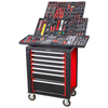 Kinbox Chariot à outils compact pour la maison | Organisateur roulant léger avec plateau BMC personnalisable