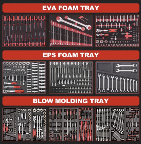 Armoire &agrave; outils roulante personnalis&eacute;e &agrave; 7 tiroirs KINBOX