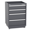 Kinbox Pro Comfort Black Garage Storage Cabinet